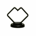 Cable Wholesale 1 in. Black Magnetic Strong Polymer Cable Holder, 10PK 30MA-12203